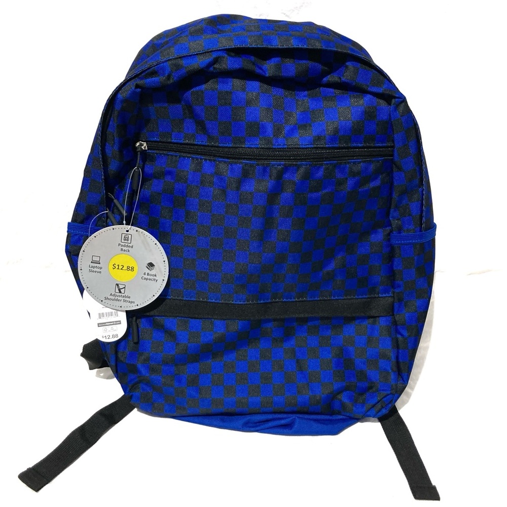 Wonder Nation Checkered Backpack